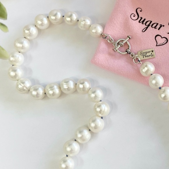 Chunky Freshwater Pearl Necklace - Picture 3 of 5